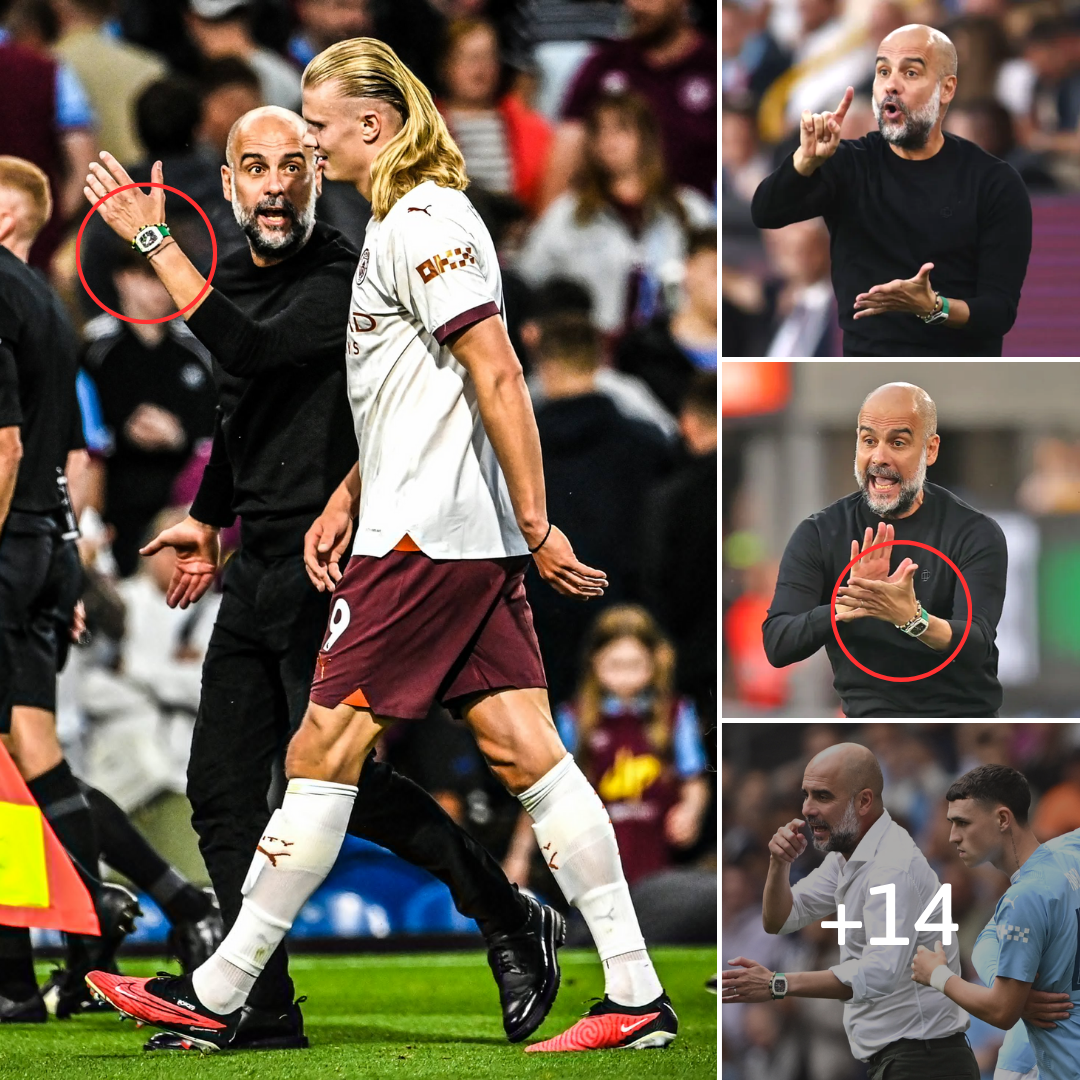 Pep Guardiola rocked Burnley wearing the priceless Richard Mille UAE ...