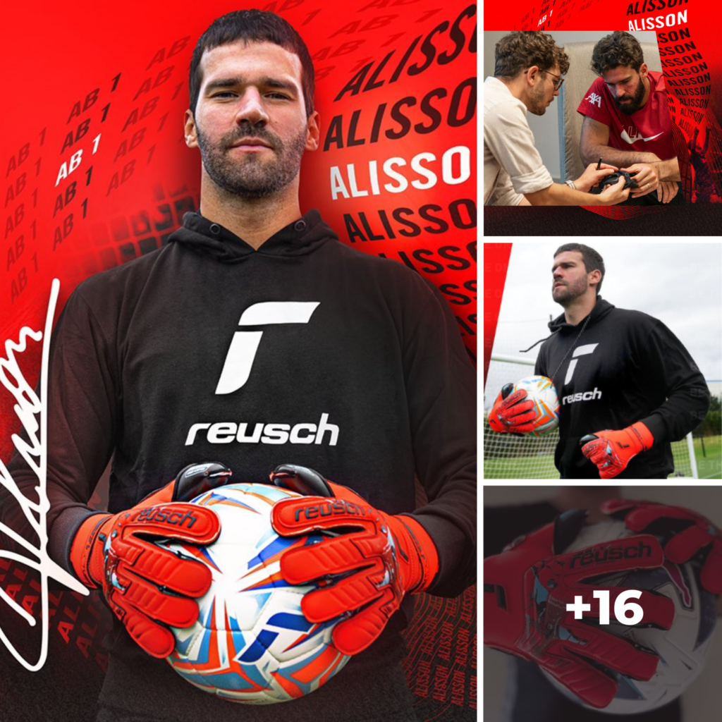 OFFICIAL: Alisson Becker Takes on Role as Brand Ambassador for Reusch ...